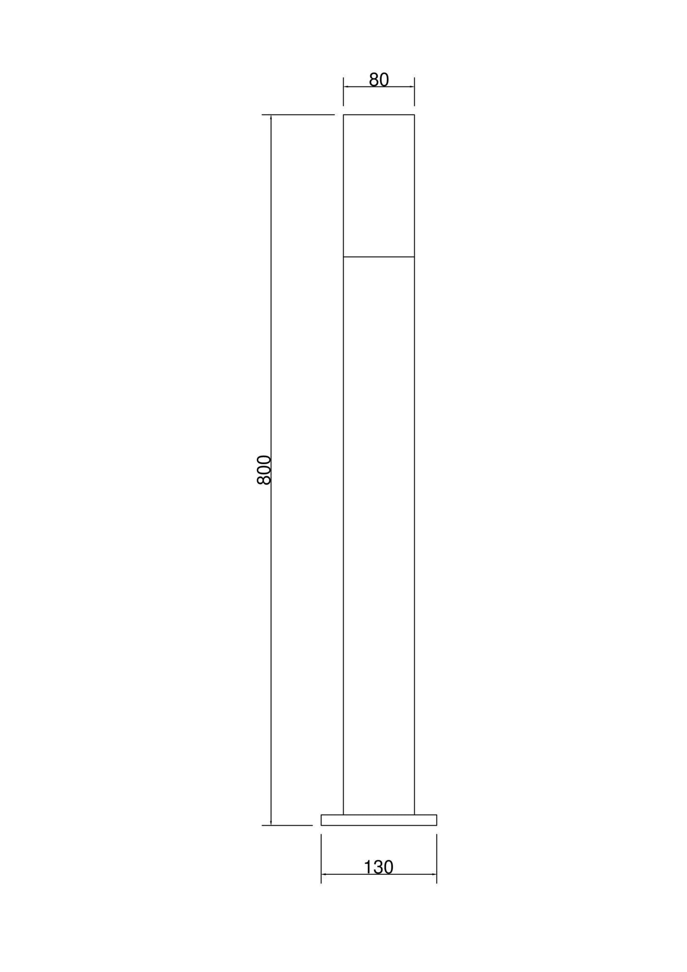 Stalp exterior Willis Maytoni Outdoor O418FL-01GR1 - PARIS14A.RO