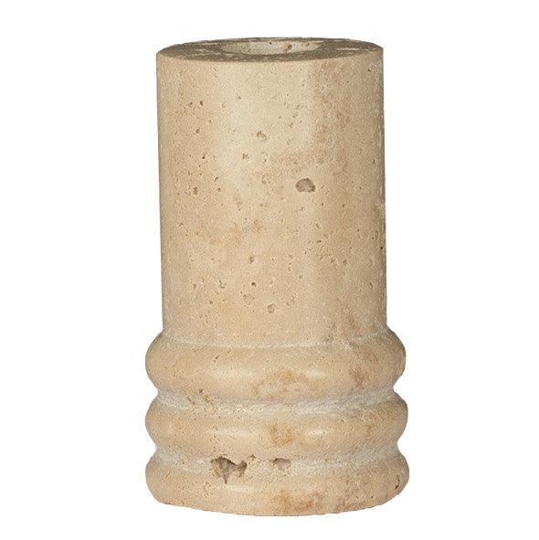 Suport lumanare maro din marmura 10 cm Aris Lifestyle Home Collection - PARIS14A.RO