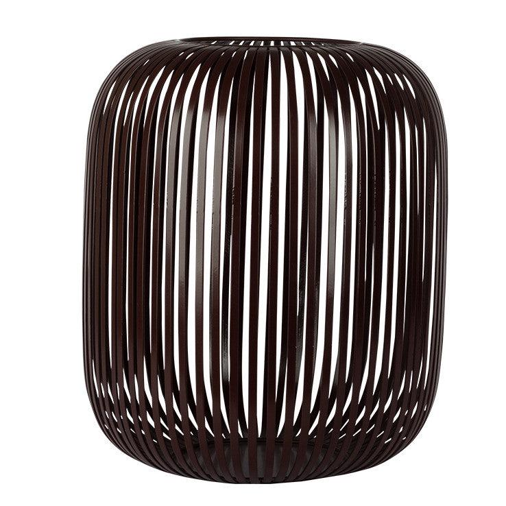 Suport lumanare negru din fier 35 cm Adel L Lifestyle Home Collection - PARIS14A.RO