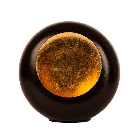 Suport lumanare pentru perete negru/auriu din cupru 40 cm Dune Lifestyle Home Collection - PARIS14A.RO