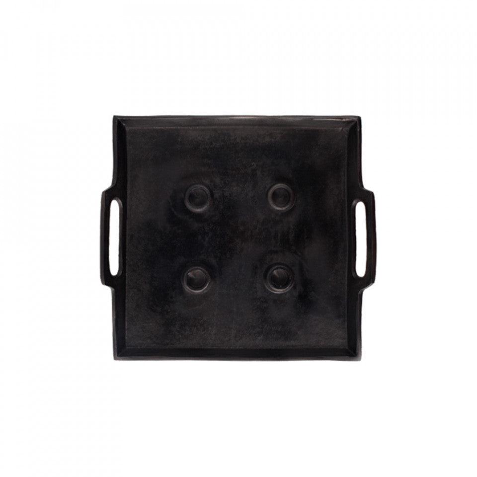 Suport lumanari negru din fier 5 cm Alfeo LifeStyle Home Collection - PARIS14A.RO