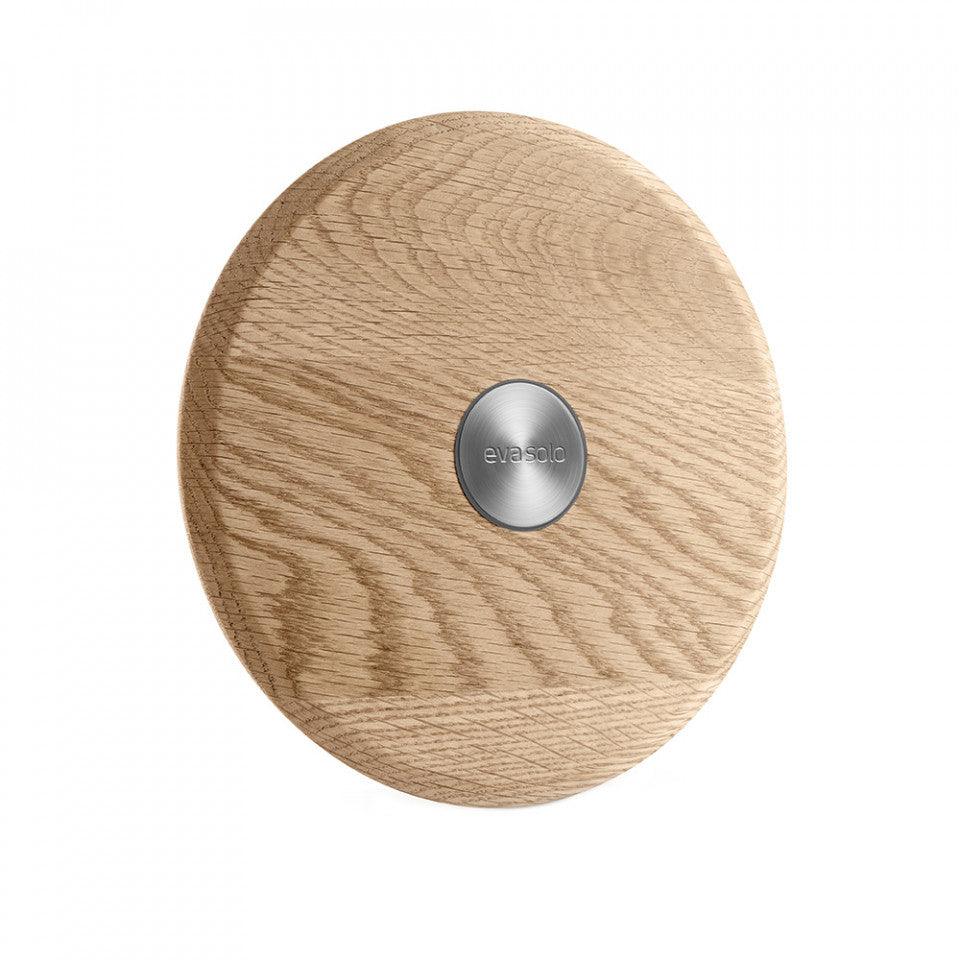 Suport magnetic pentru vase fierbinti maro din lemn si inox 18 cm Nordic Eva Solo - PARIS14A.RO