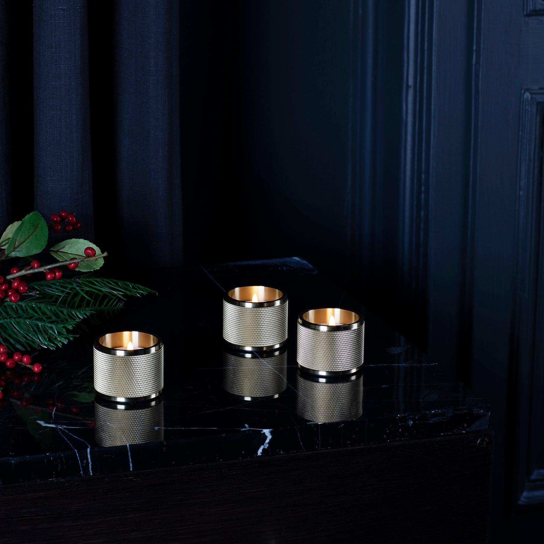 Suport pentru lumanari tealight / Set de 3 - Buster & Punch - PARIS14A.RO