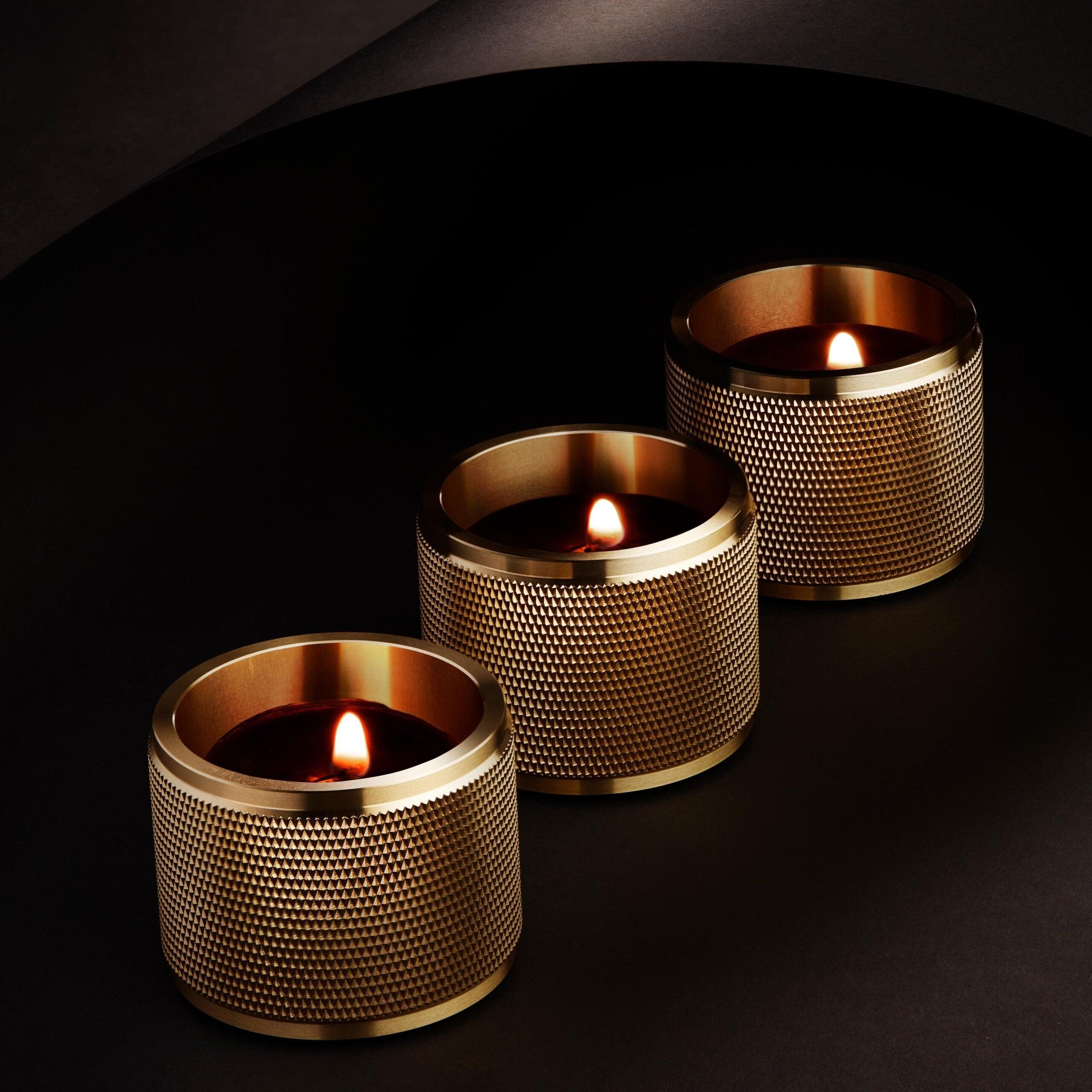 Suport pentru lumanari tealight / Set de 3 - Buster & Punch - PARIS14A.RO