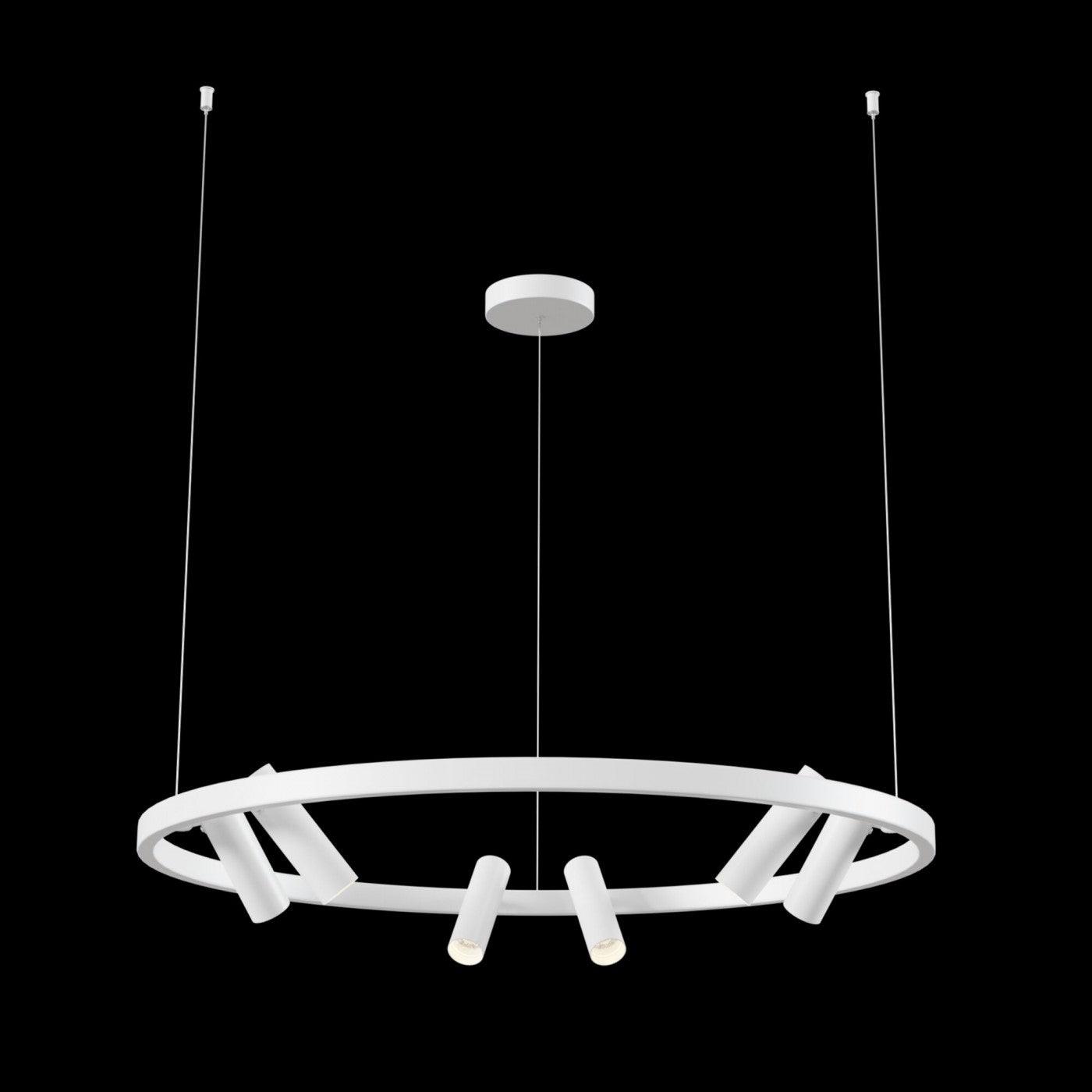 Suspensie rotunda/alba Maytoni SATELLITE MOD102PL-L42W - PARIS14A.RO