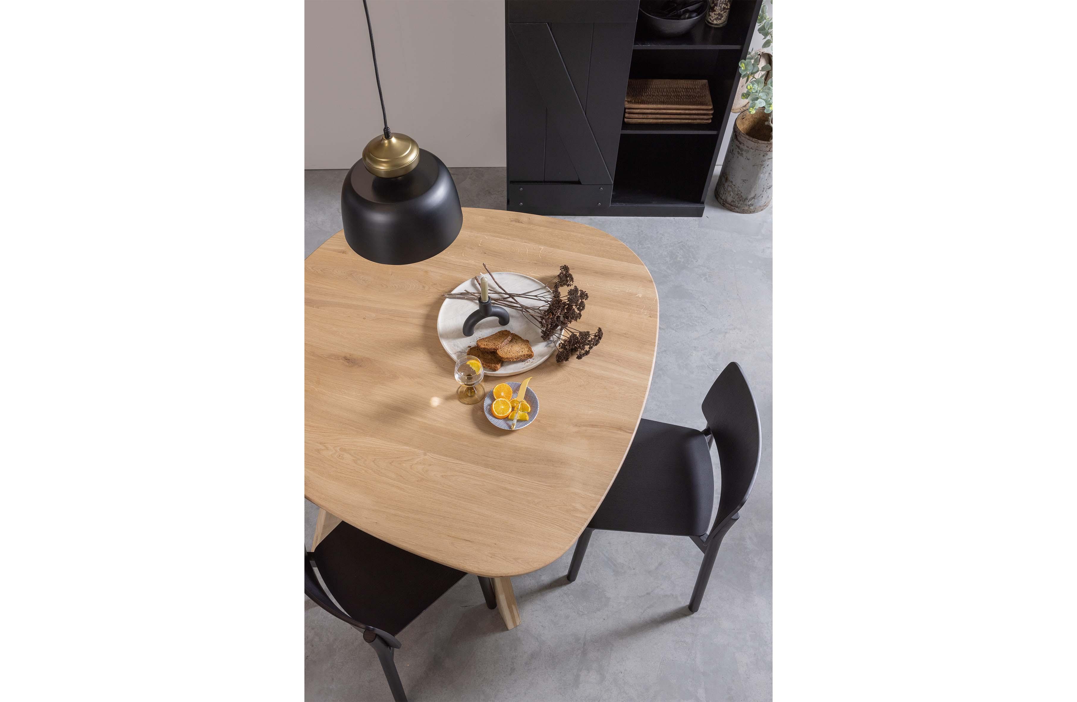 Tabel Table Top Oak Organic Natural 130x130 [FSC] - PARIS14A.RO