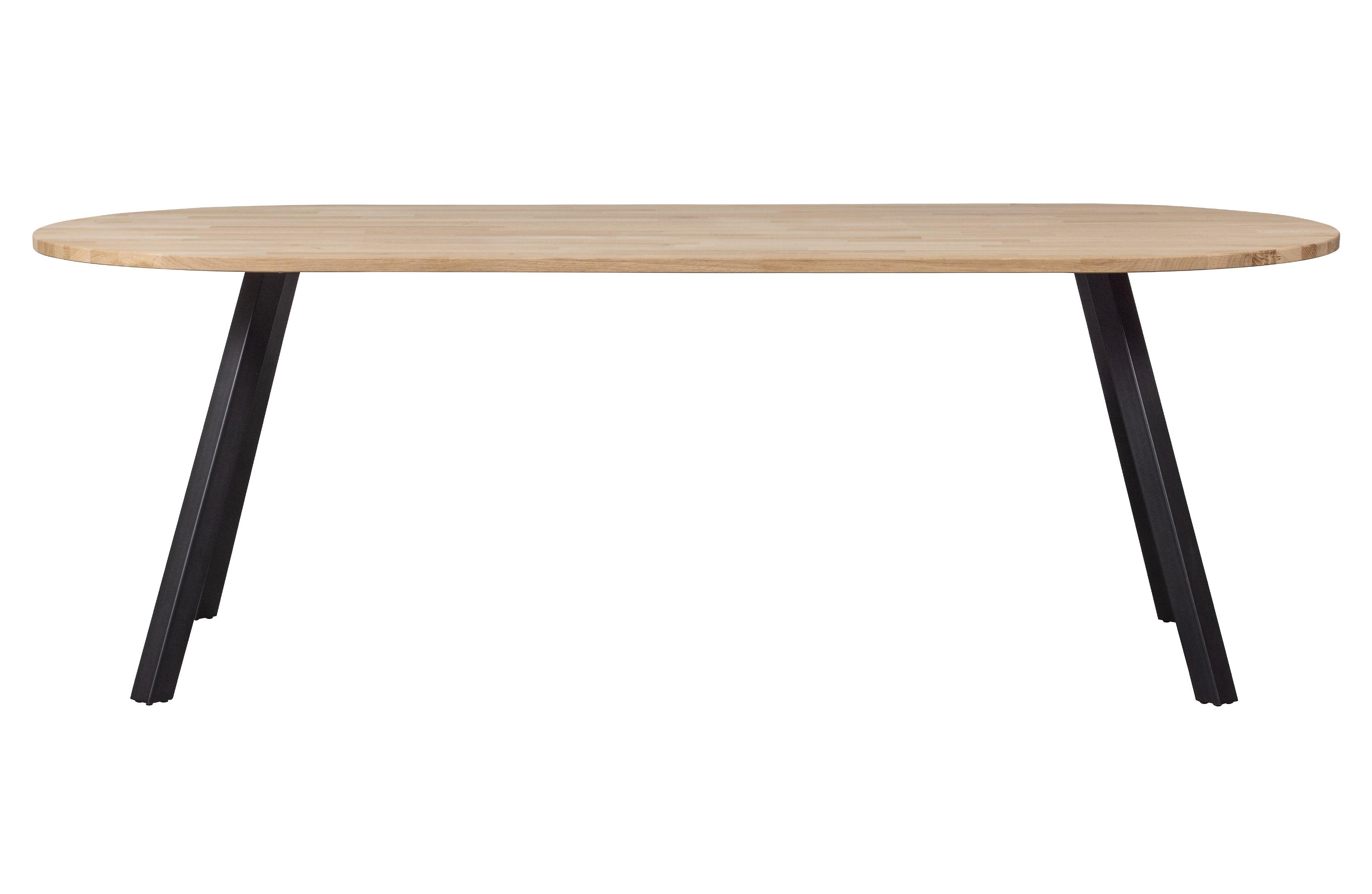 Tabel Tablo Oval Oak [FSC] Leg patrat - PARIS14A.RO