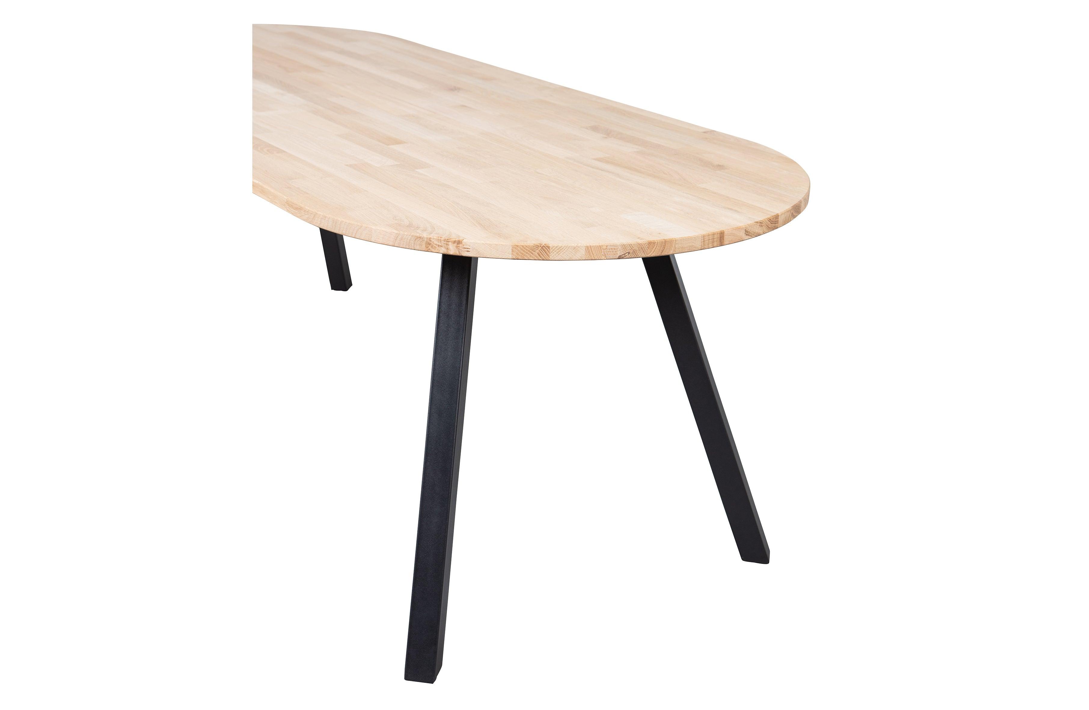 Tabel Tablo Oval Oak [FSC] Leg patrat - PARIS14A.RO