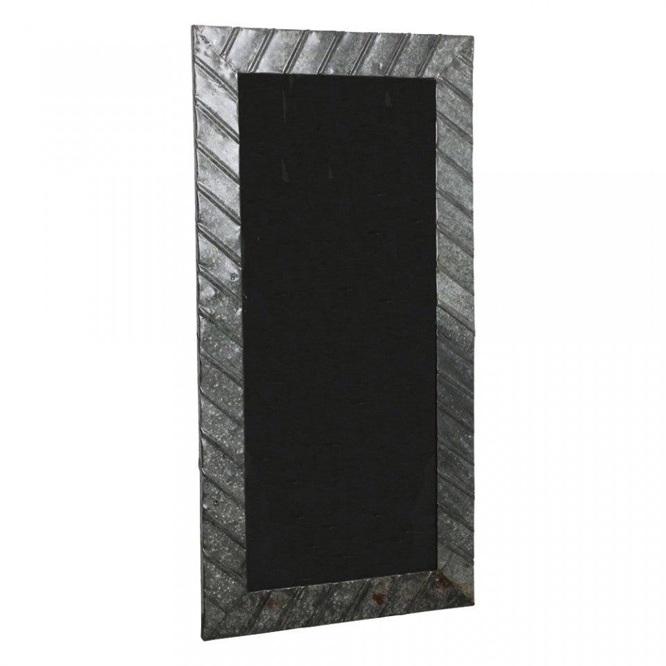 Tabla de scris neagra din fier 80x160 cm Irma Raw Materials - PARIS14A.RO