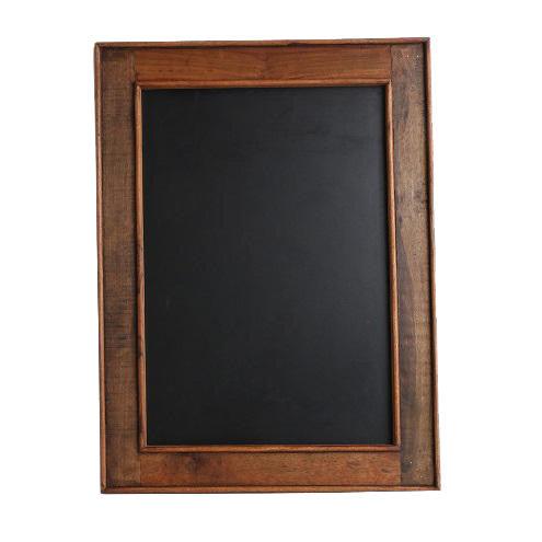 Tabla de scris neagra/maro din lemn reciclat 60x80 cm Vinili Raw Materials - PARIS14A.RO