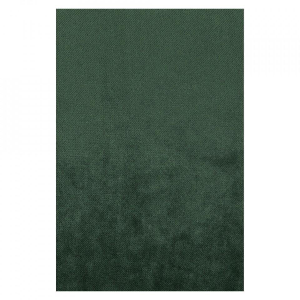 Taburet dreptunghiular verde padure din catifea pentru picioare 54x84 cm Rodeo - PARIS14A.RO