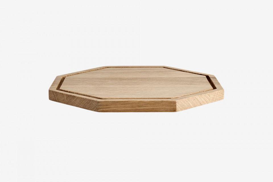 Tocator octagonal maro din lemn 25x25 cm Wonder Bolia - PARIS14A.RO