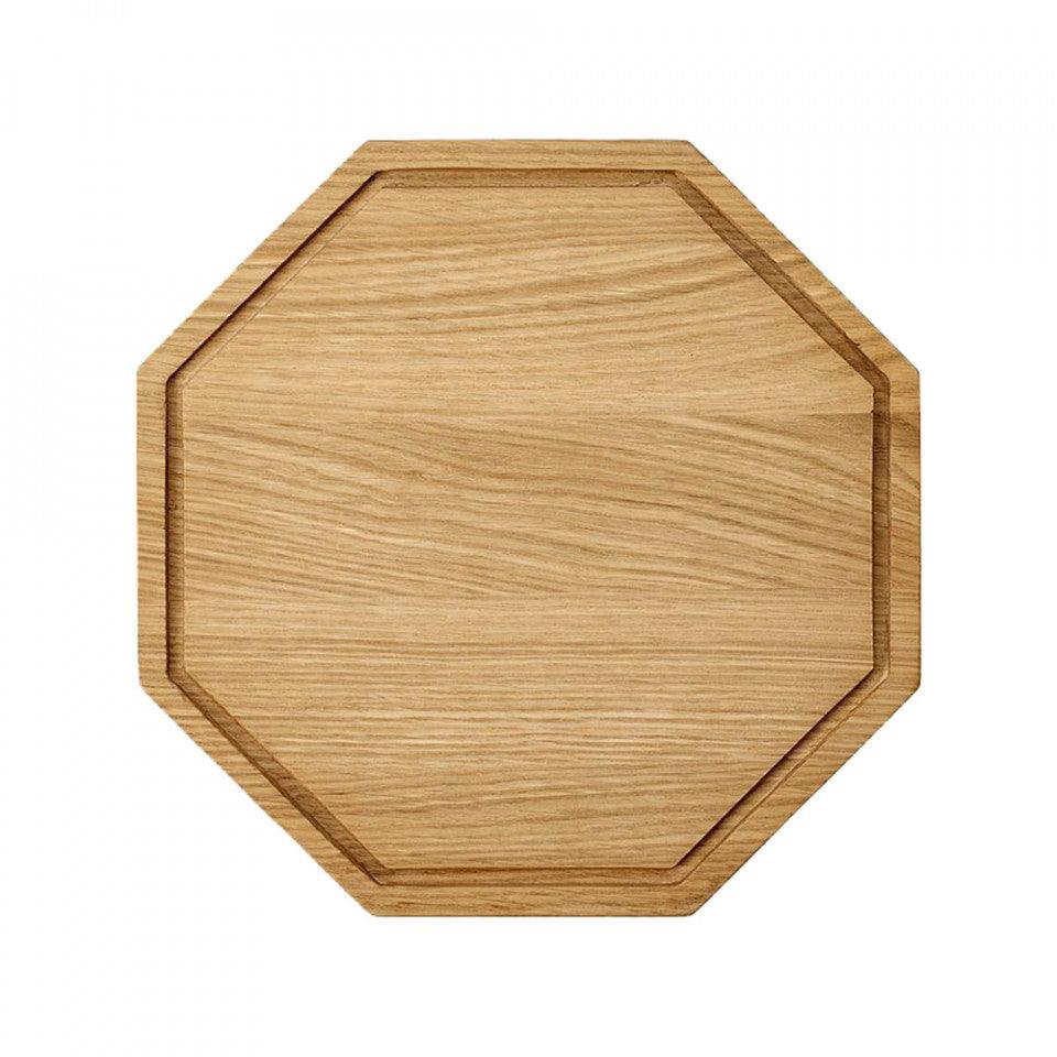 Tocator octagonal maro din lemn 25x25 cm Wonder Bolia - PARIS14A.RO