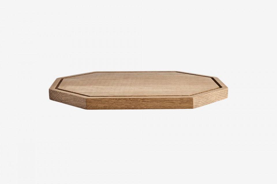 Tocator octagonal maro din lemn 25x32,5 cm Wonder Bolia - PARIS14A.RO