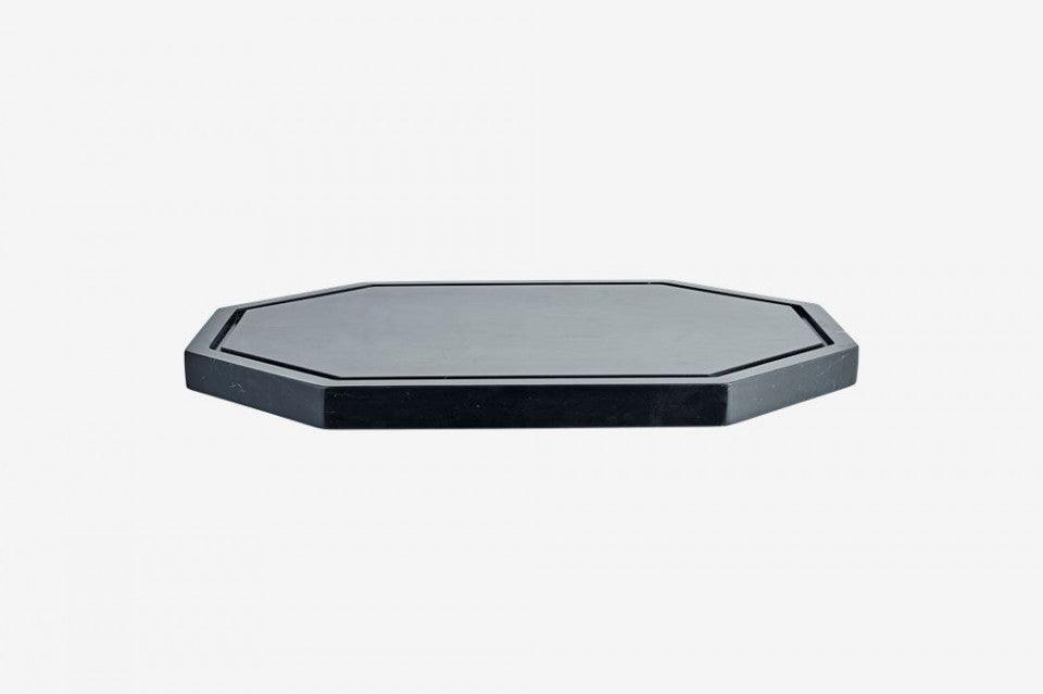 Tocator octagonal negru din marmura 25x32,5 cm Wonder Bolia - PARIS14A.RO