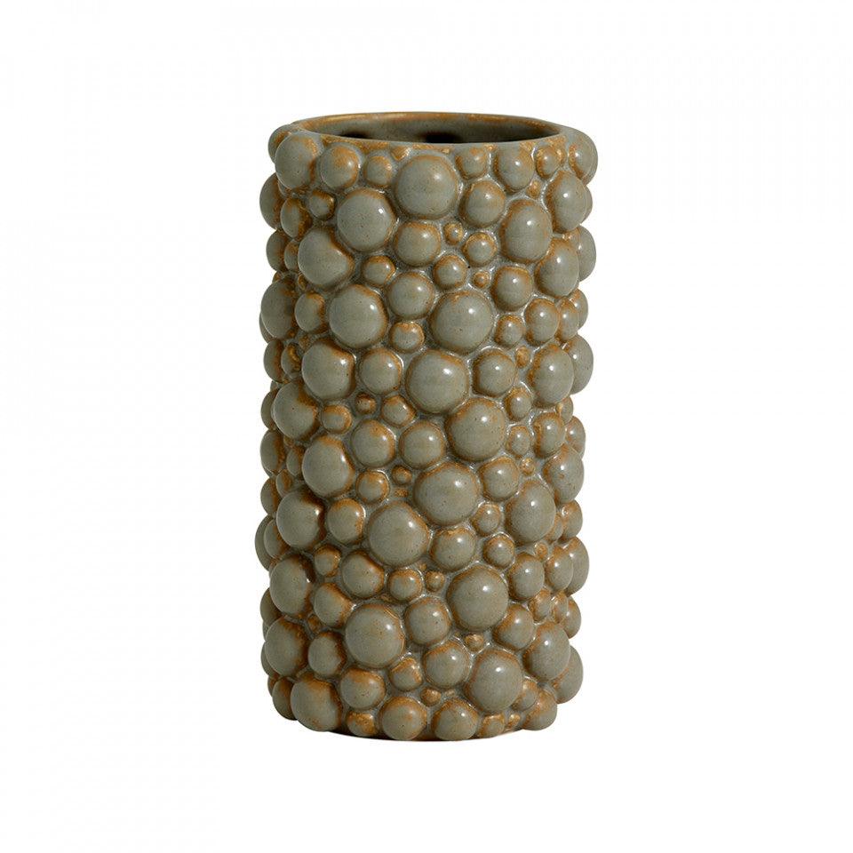 Vaza gri din ceramica 20 cm Naxos Nordal - PARIS14A.RO