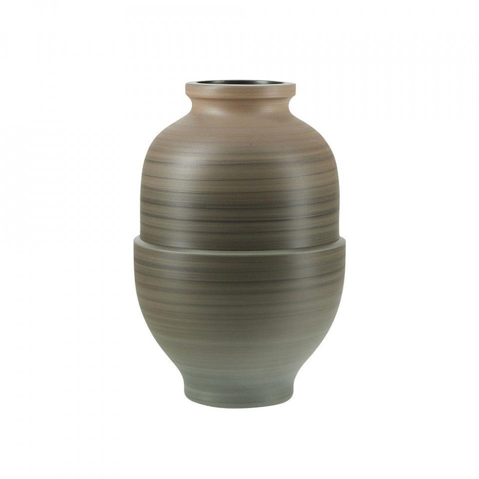 Vaza multicolora din ceramica 24 cm Marina Bahne - PARIS14A.RO