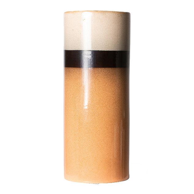 Vaza multicolora din ceramica 28 cm 70s Tornado HK Living - PARIS14A.RO