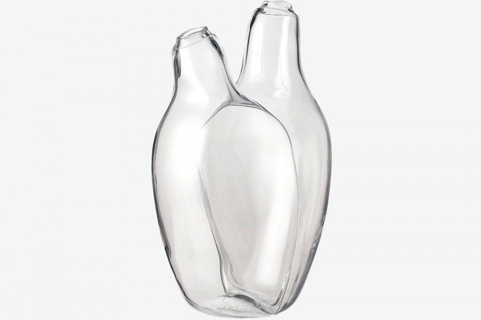 Vaza transparenta din sticla 40 cm Hug Bolia - PARIS14A.RO