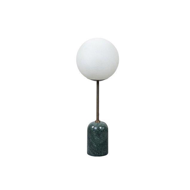 Veioza verde/alba din marmura si fier 56 cm Marble LifeStyle Home Collection - PARIS14A.RO